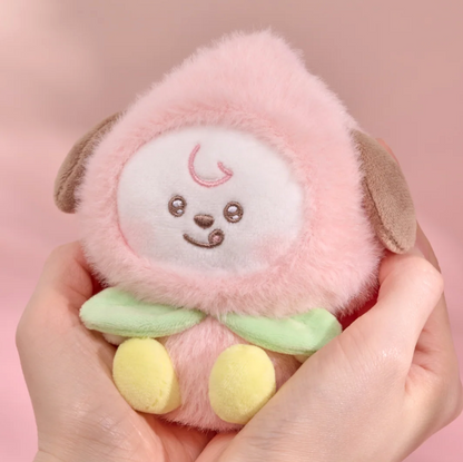New Release- BT21 PEACH HOLIC PLUSH KEYRING